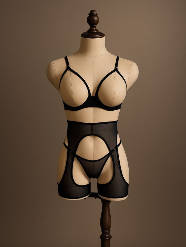 Garter belt Noir