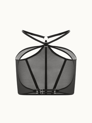 Garter Skirt Midnight Serenade