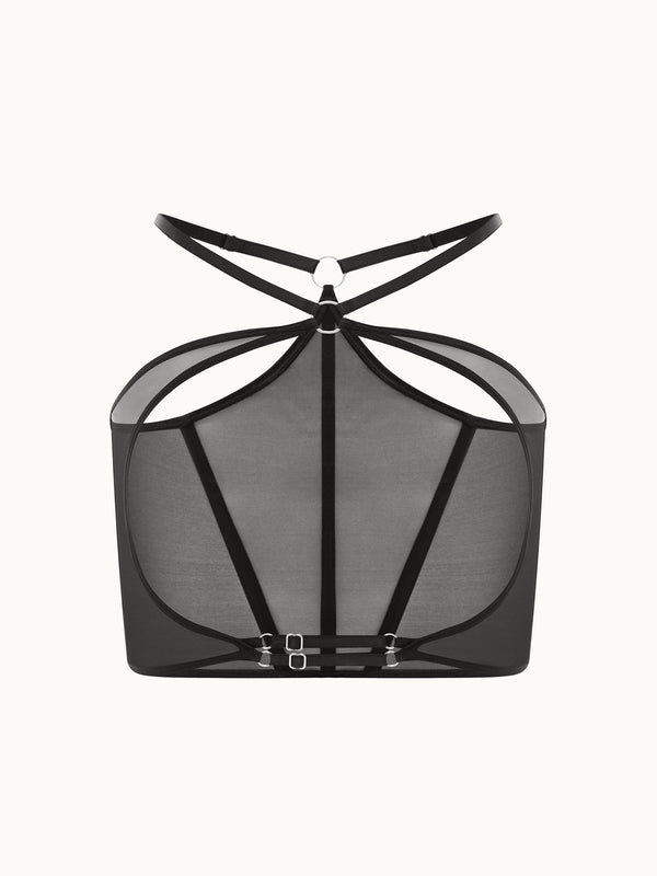 Garter Skirt Midnight Serenade