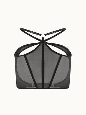 Garter Skirt Midnight Serenade