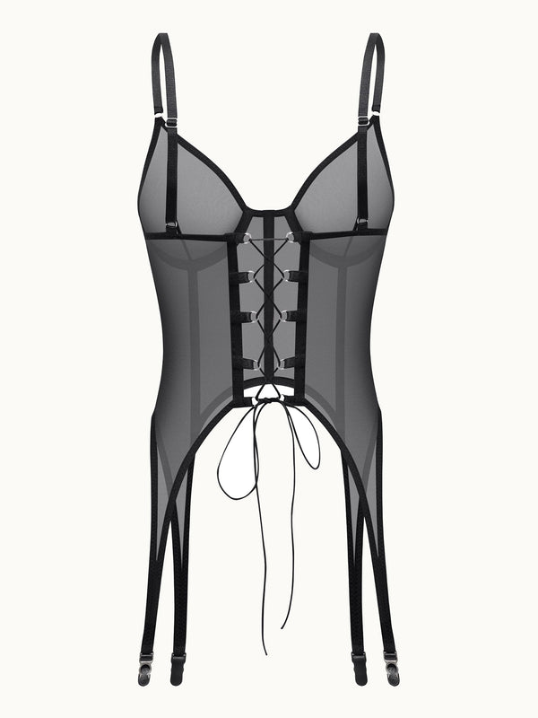 Ariadne Black Bodysuit