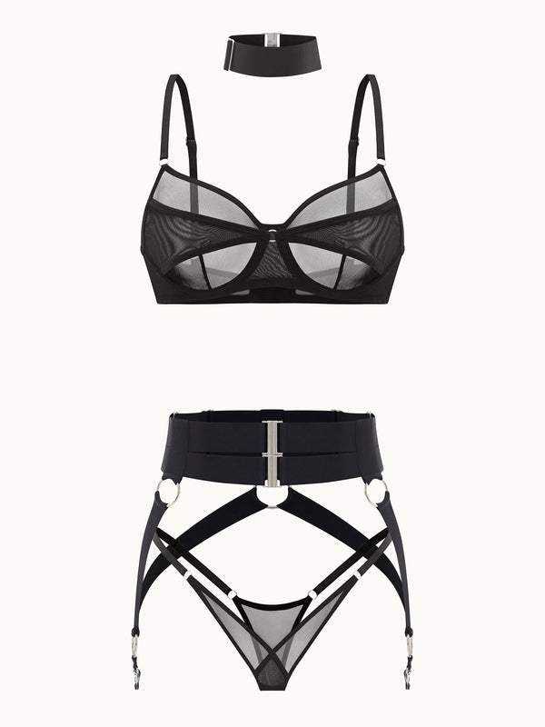 Bra with choker Monaco
