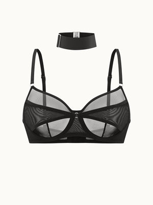 Bra with choker Monaco