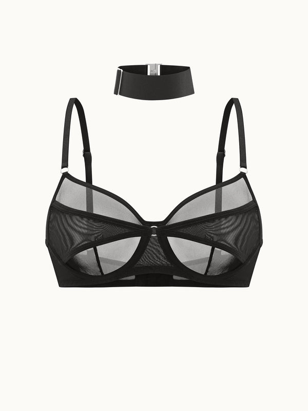 Bra with choker Monaco