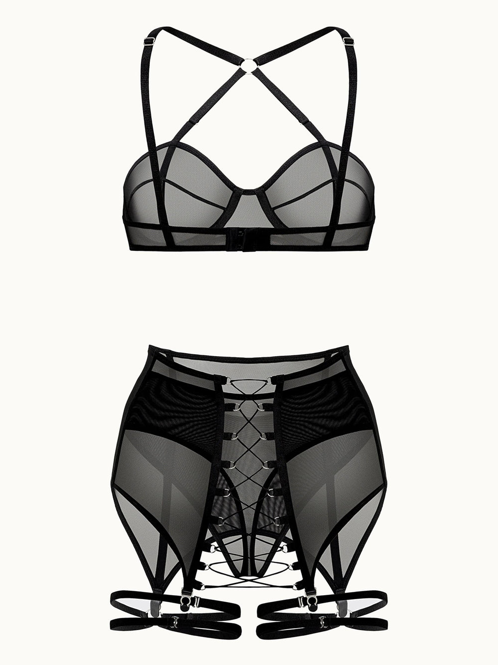 Underwear set with lacing Moore